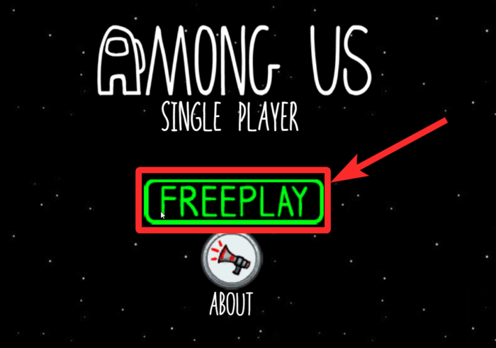 AMONG US SINGLE PLAYER free online game on